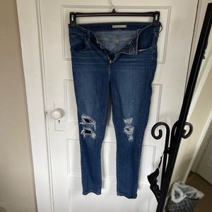 Levi’s 721 High Rise Skinny Ankle Jeans